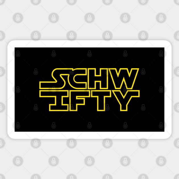 SchwiftWars Magnet by GeekGiftGallery